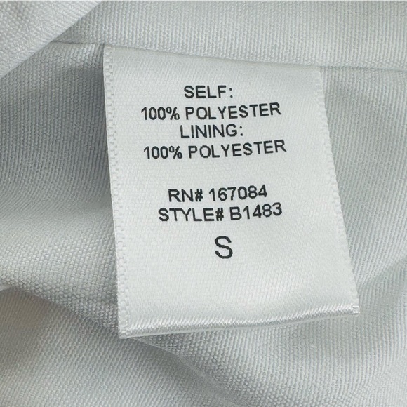 Tuckernuck NEW Ethereal Tweed Bianca Sleeveless Blue Stripe Mini Dress Size S - Picture 12 of 12